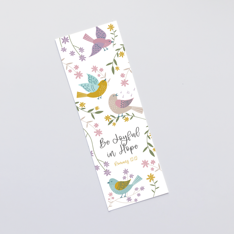 Be Joyful in Hope (Birds of Joy) Bookmark