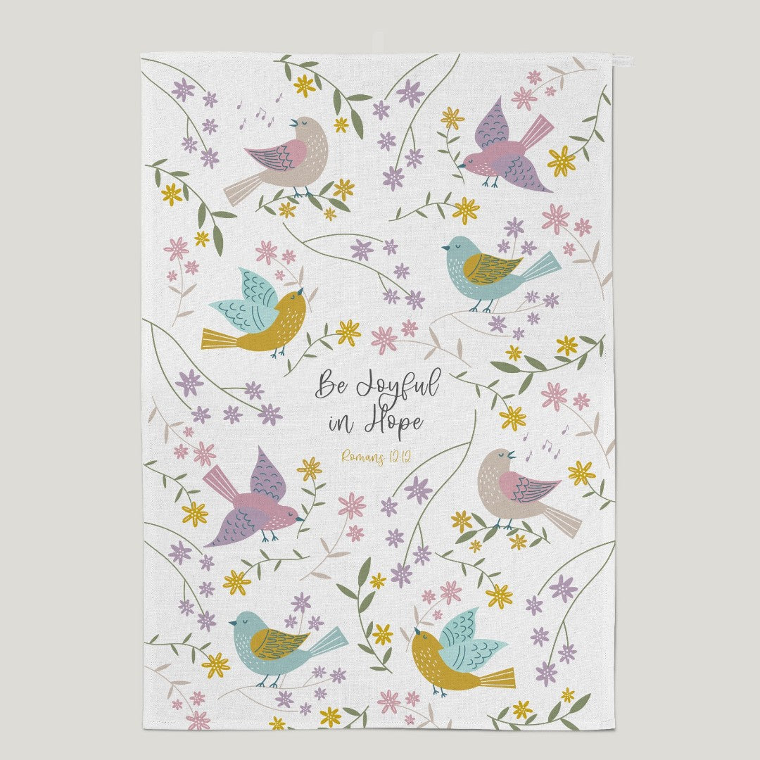 Be Joyful Tea Towel - Re-vived