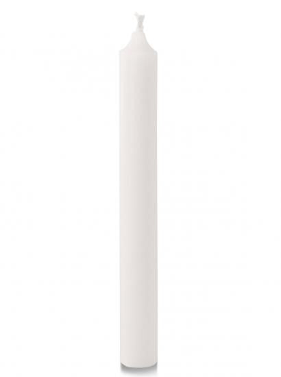 White Christingle Candles 4 1/2" x 1/2" (50 pack)