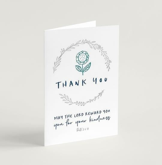 Thank You Greeting Card - Re-vived
