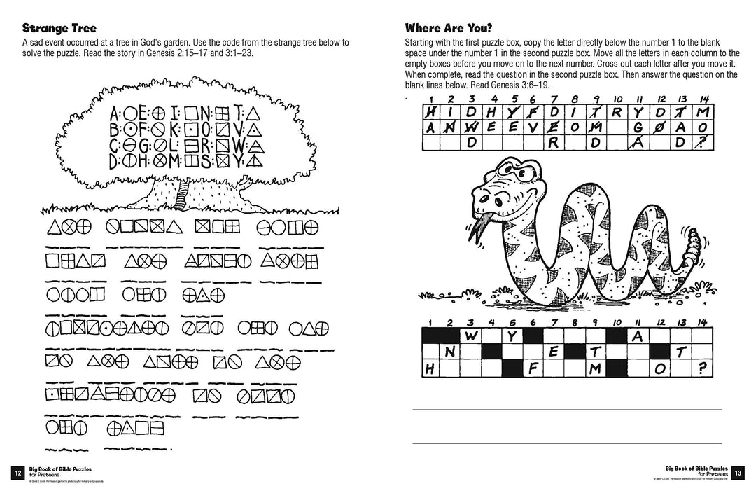 Big Book of Bible Puzzles for Preteens - Re-vived