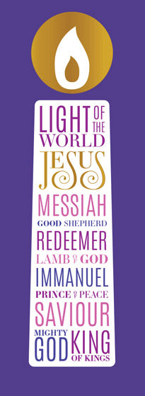 Jesus/Candle Compassion Christmas Cards (pack of 10)