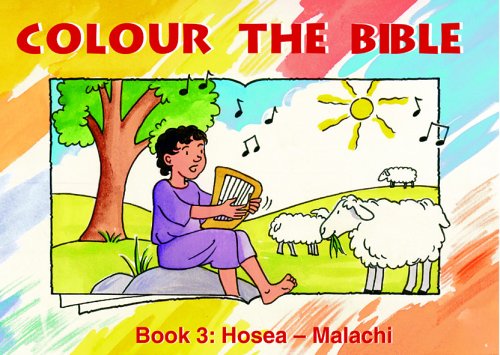 Colour The Bible Book 3: Hosea - Malachi