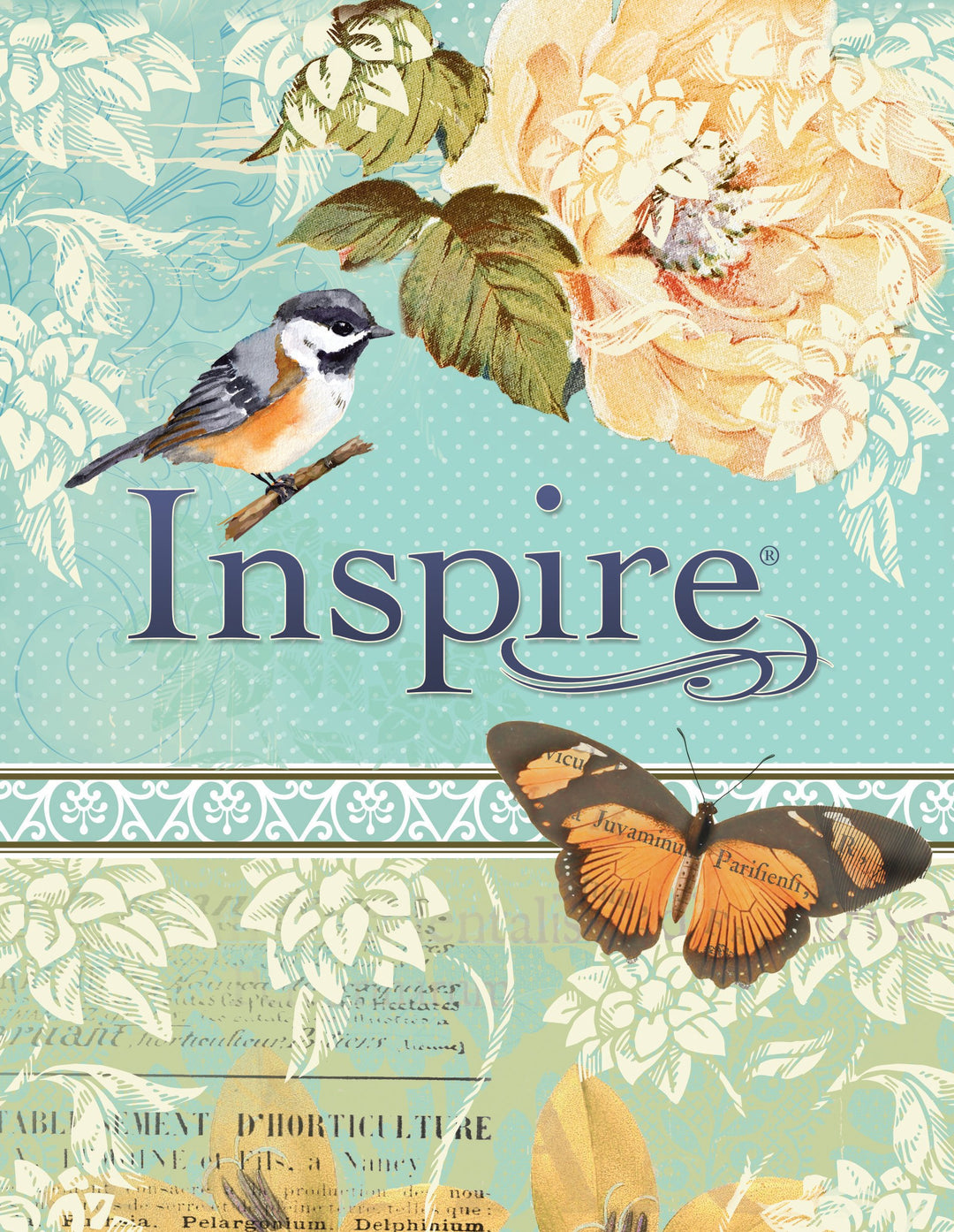 NLT Inspire Bible Aquamarine - Re-vived