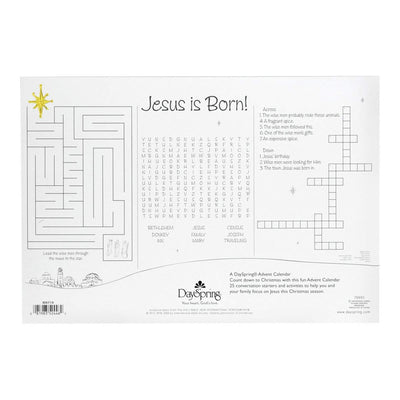 Advent Calendar: Nativity Scene with Puzzles - Re-vived