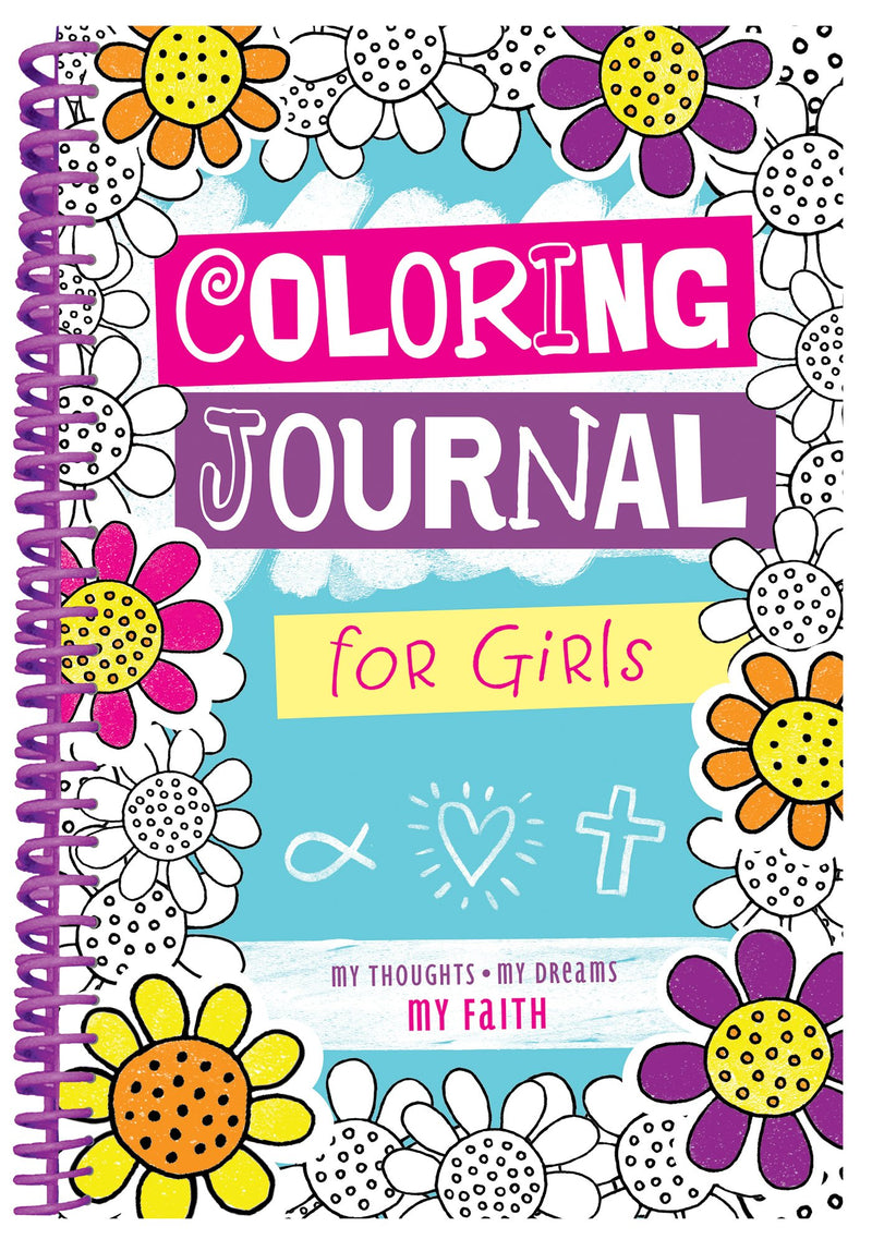 Colouring Journal for Girls - Re-vived