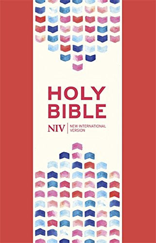 NIV Thinline Coral Pink Soft-tone Bible with Zip - Re-vived