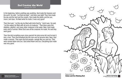 Big Book of Colouring Pages with Bible Stories for Kids of All Ages