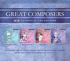 Great Composers 4CD Set - Various Artists - Re-vived.com
