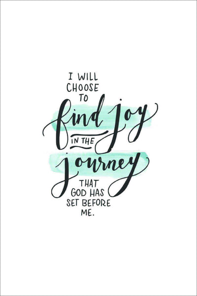 I will choose to find joy (new 2017) - Mini Card - Re-vived