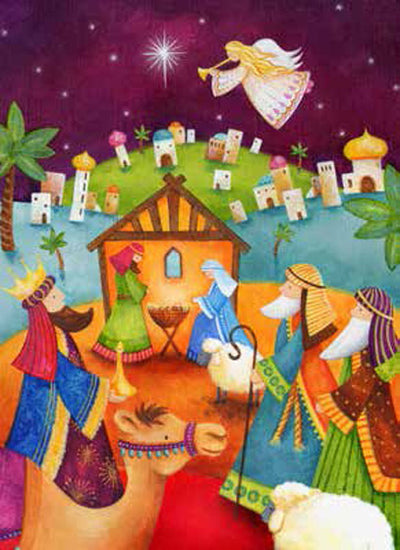 A4 Advent Calendar - Nativity - Re-vived