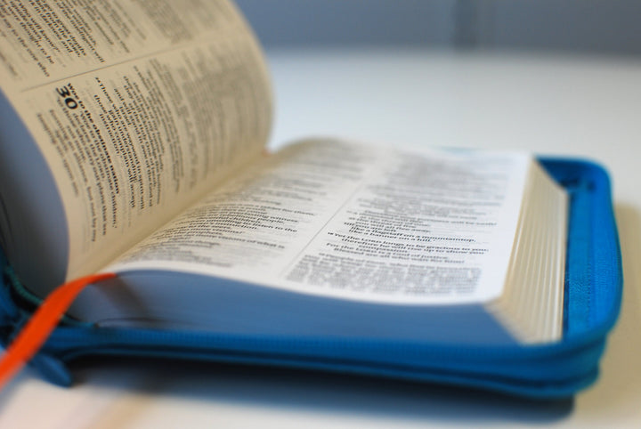 NIV Pocket Cyan Soft-Tone Bible With Zip - Re-vived
