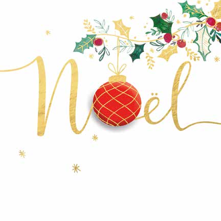 Christmas Cards: Noel (Pack of 4)