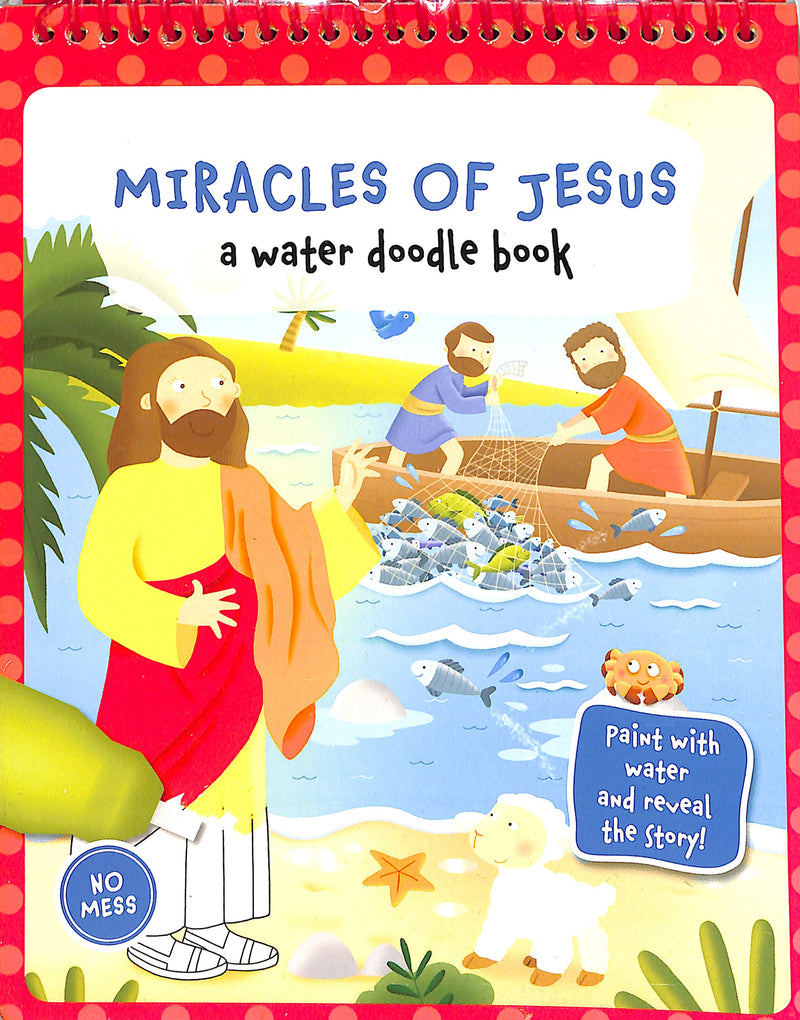 Water Doodle Book: Miracles Of Jesus - Re-vived