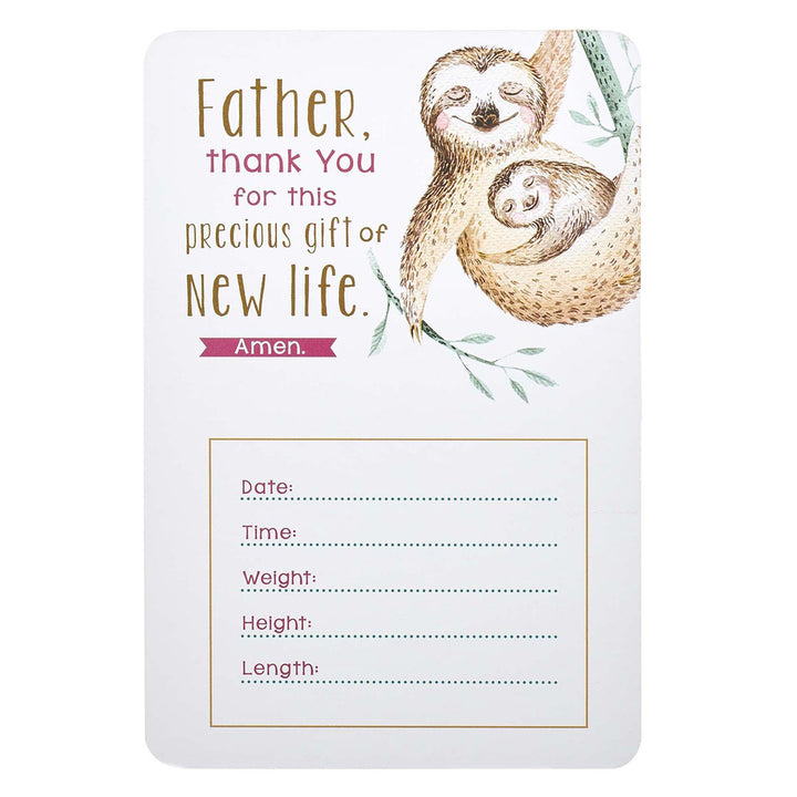 My Baby Girl's Milestone Cards - Re-vived