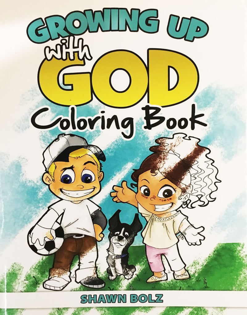 Growing Up With God Colouring Book - Re-vived