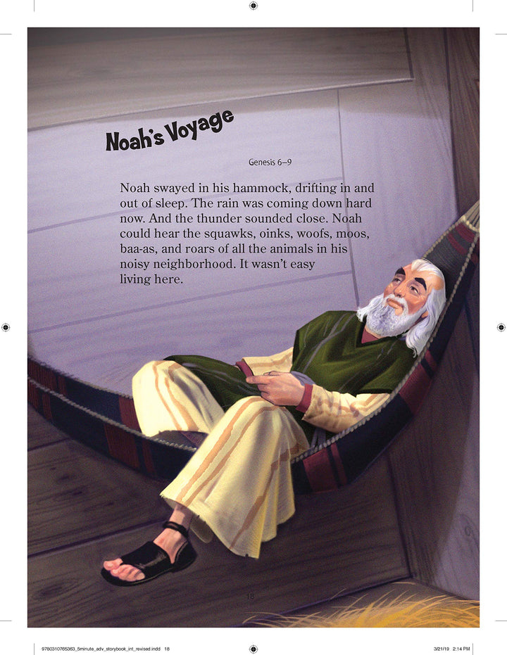 5-Minute Adventure Bible Stories - Re-vived