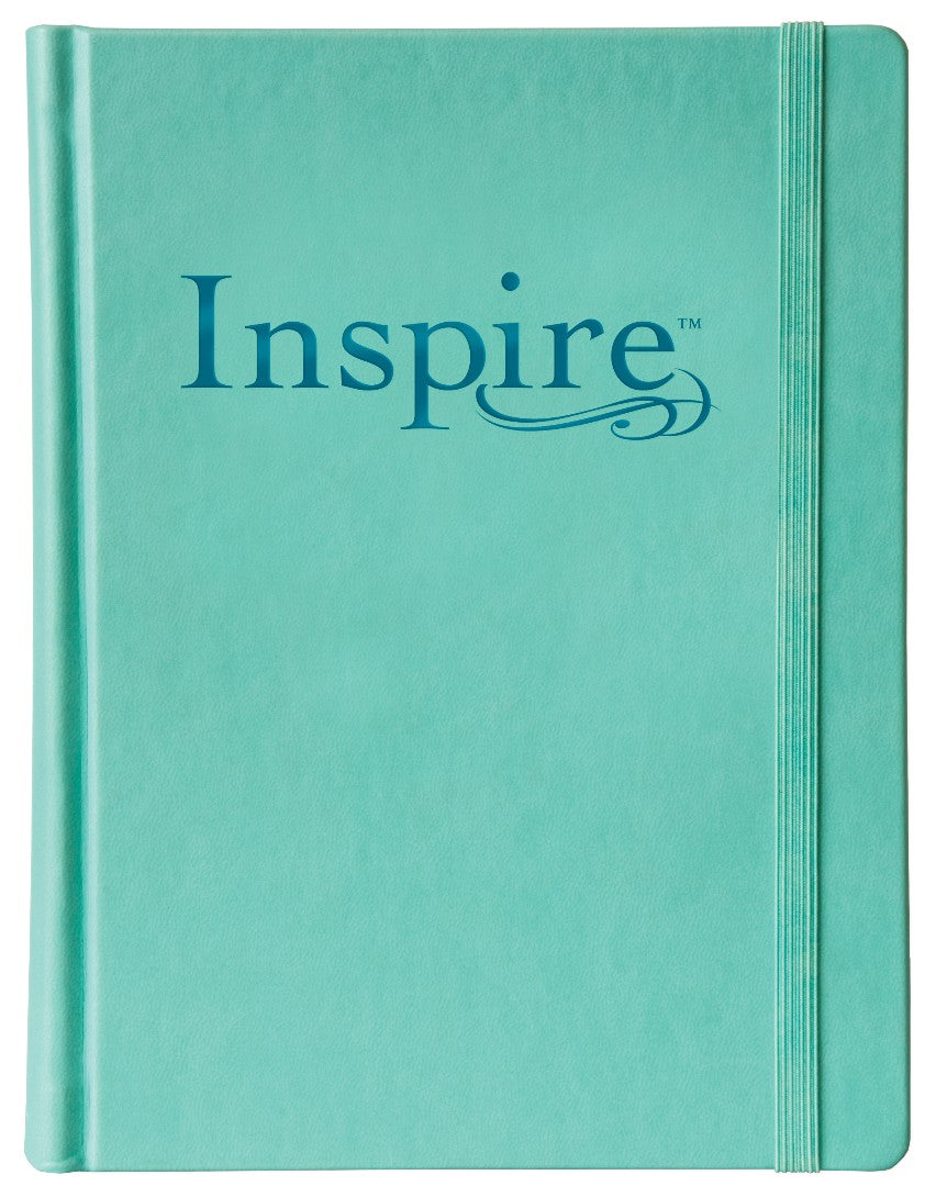 NLT Inspire Bible Aquamarine - Re-vived