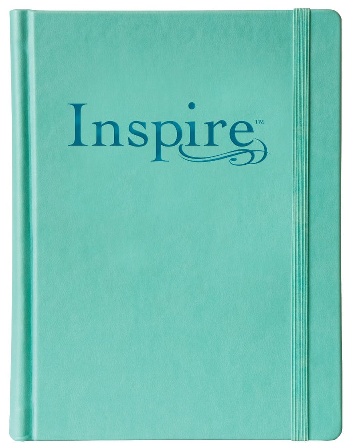 NLT Inspire Bible Aquamarine - Re-vived