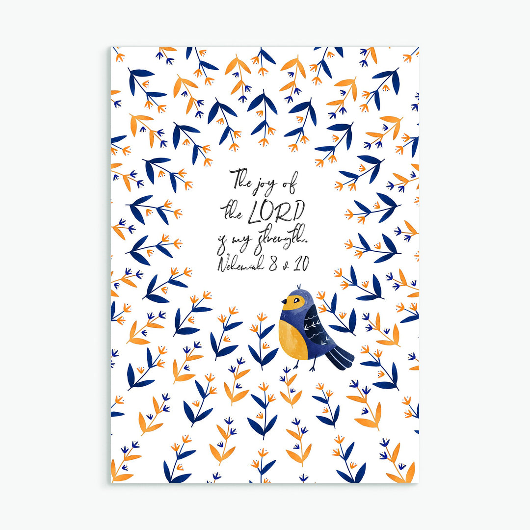 The Joy Of The Lord Greeting Card - Re-vived