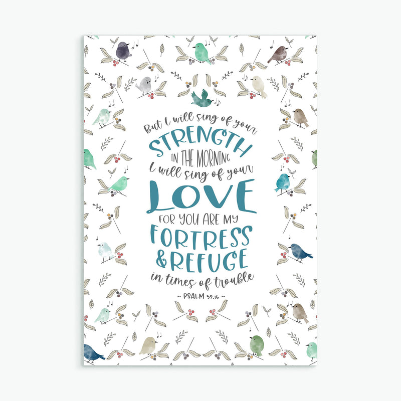 I Will Sing Greeting Card