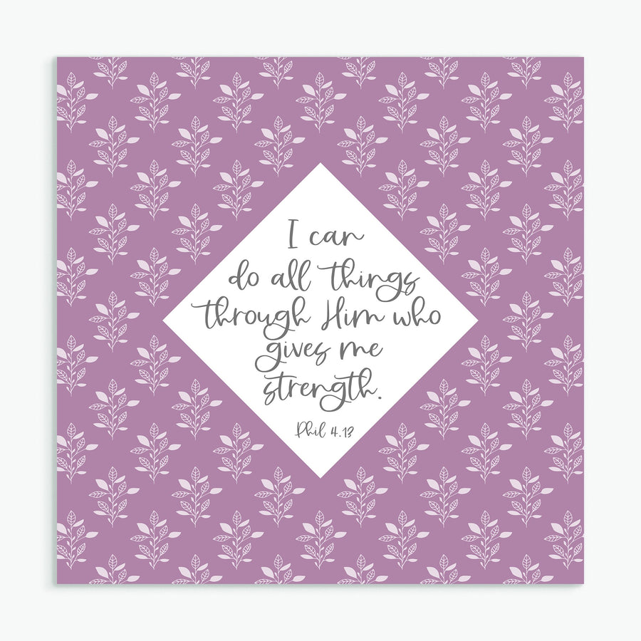 I Can Do All Things Greeting Card - Re-vived