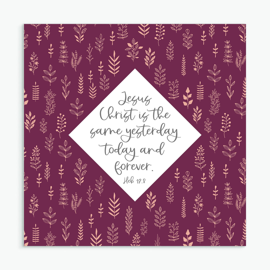 Jesus Christ Is The Same Greeting Card - Re-vived