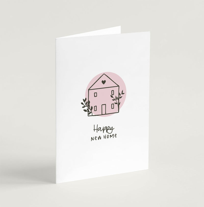 Happy New Home (Scandi Home) - Greeting Card