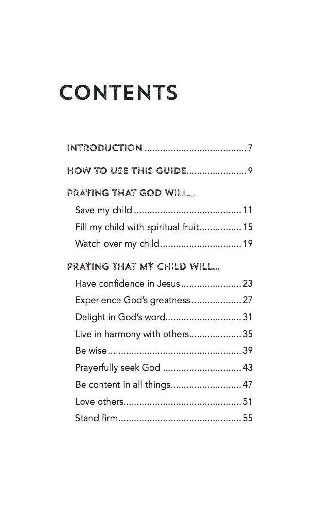 5 Things To Pray For Your Kids - Re-vived