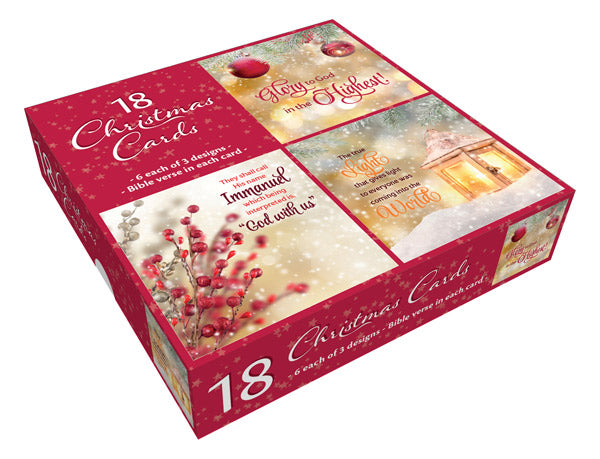 Christmas Card Box - Winter Photo (18 Pack)