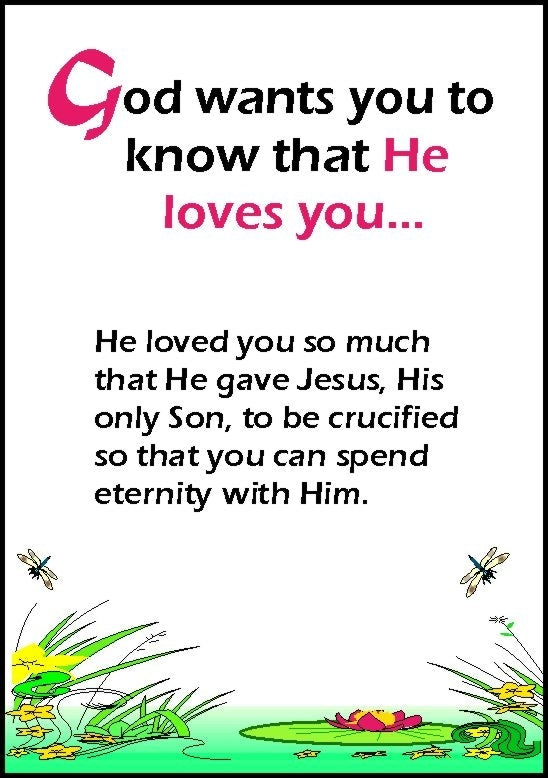 Tracts: God Wants You to Know 50-Pack