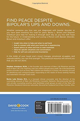 Understanding And Loving A Person With Bipolar Disorder:Biblical And Practical Wisdom To Build Empathy, Preserve Boundries  and Show Compassion