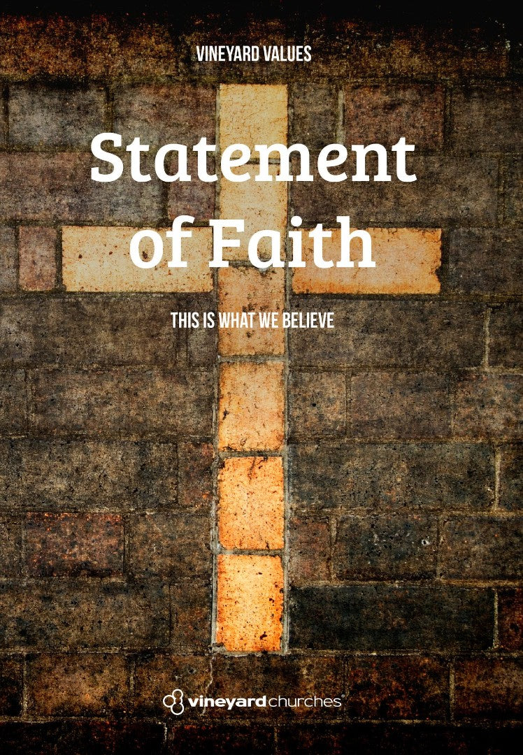 Vineyard Values: Statement Of Faith (Pack of 50) - Re-vived