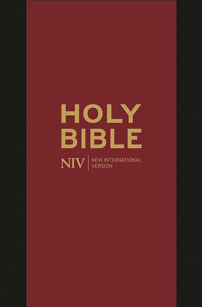 NIV Pocket Black Bonded Leather Bible With Zip - Re-vived