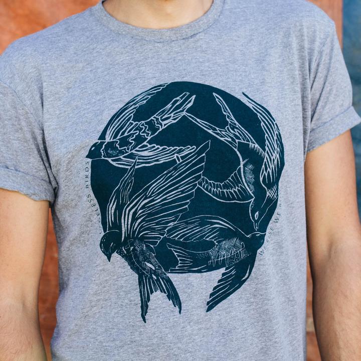 We Rise We Bow T-Shirt - Small - Re-vived