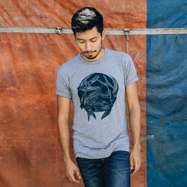 We Rise We Bow T-Shirt - Small - Re-vived