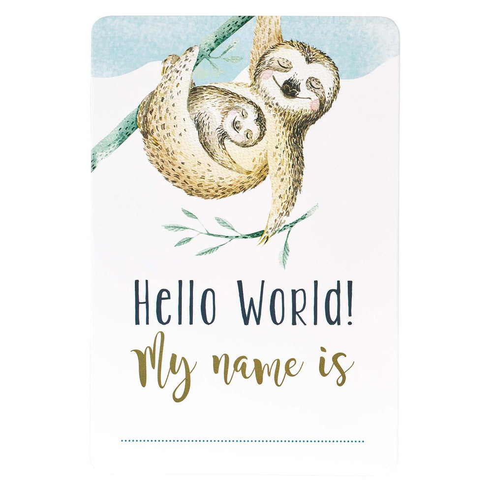My Baby Boy's Milestones Card Box - Re-vived