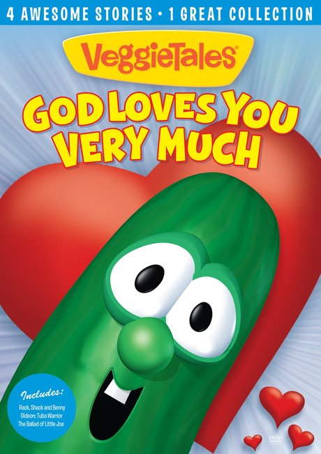 VeggieTales - God Loves You Very Much DVD - Re-vived