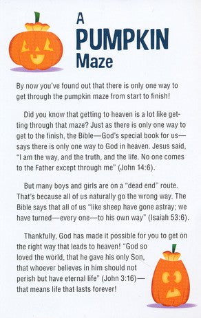 Pumpkin Maze (Pack Of 25) - Re-vived