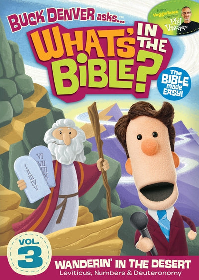 What's In The Bible Vol. 3: Wanderin' in the Desert DVD - Phil Vischer - Re-vived.com