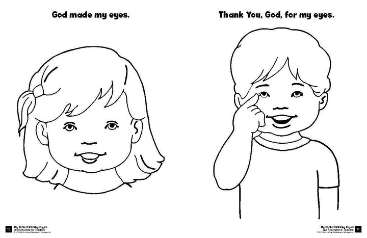 Big Book Of Colouring Pages And Activities For Toddlers - Re-vived