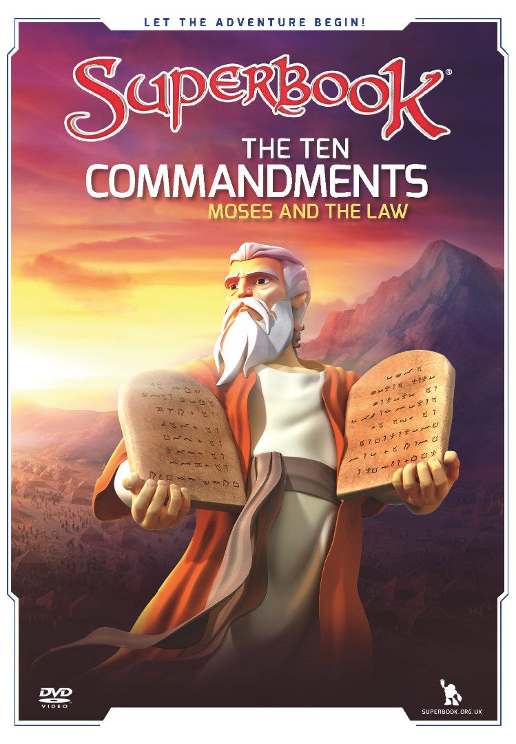 Superbook: The Ten Commandments DVD