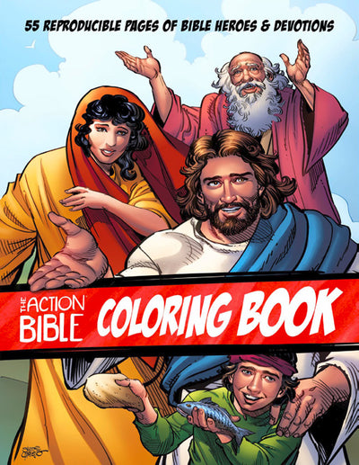 The Action Bible Colouring Pages - Re-vived