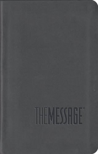 Message Compact Bible, Grey