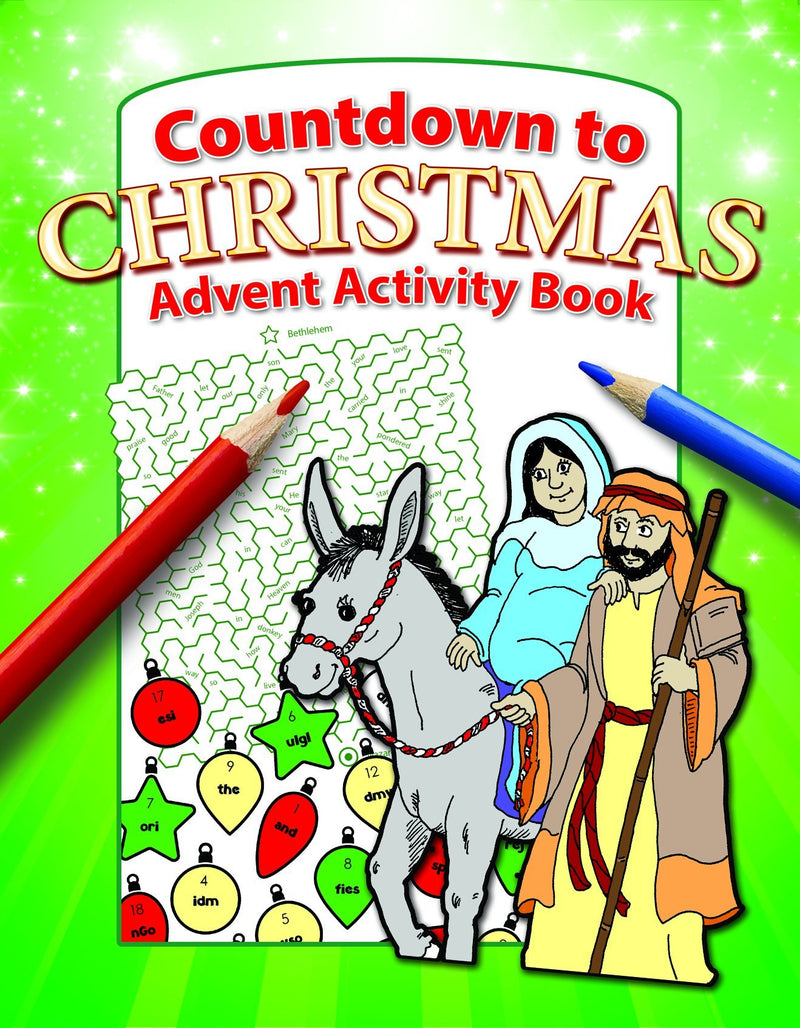 Countdown to Christmas Advent Activity Book - Re-vived