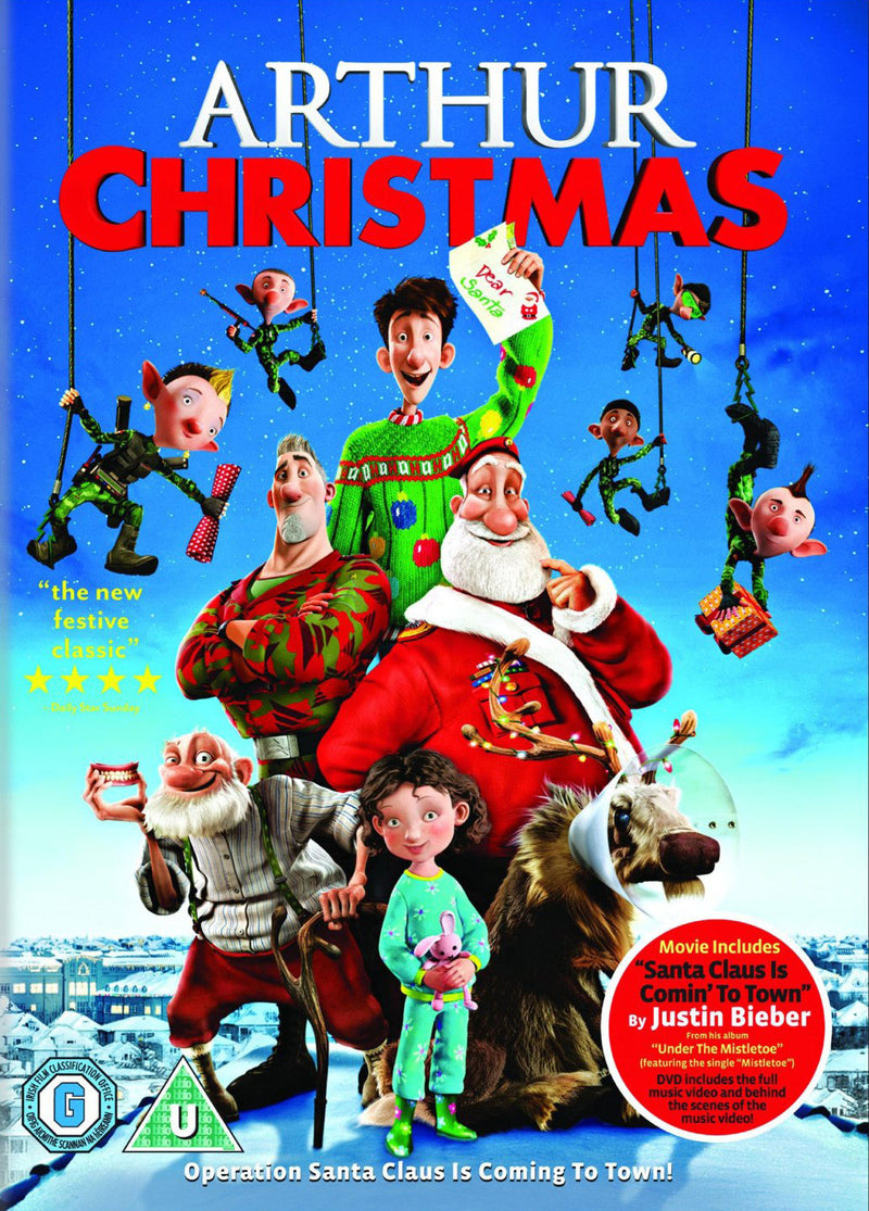 Arthur Christmas DVD - Re-vived