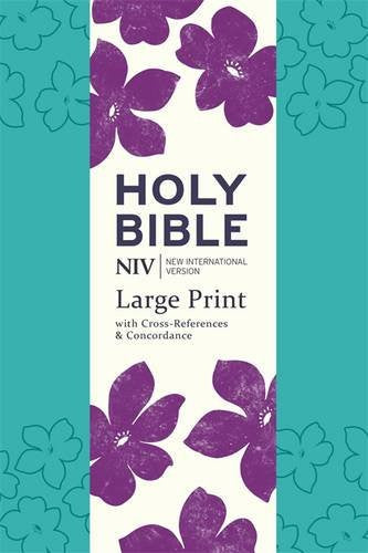NIV Large Print Single Column Deluxe Reference Bible - Re-vived