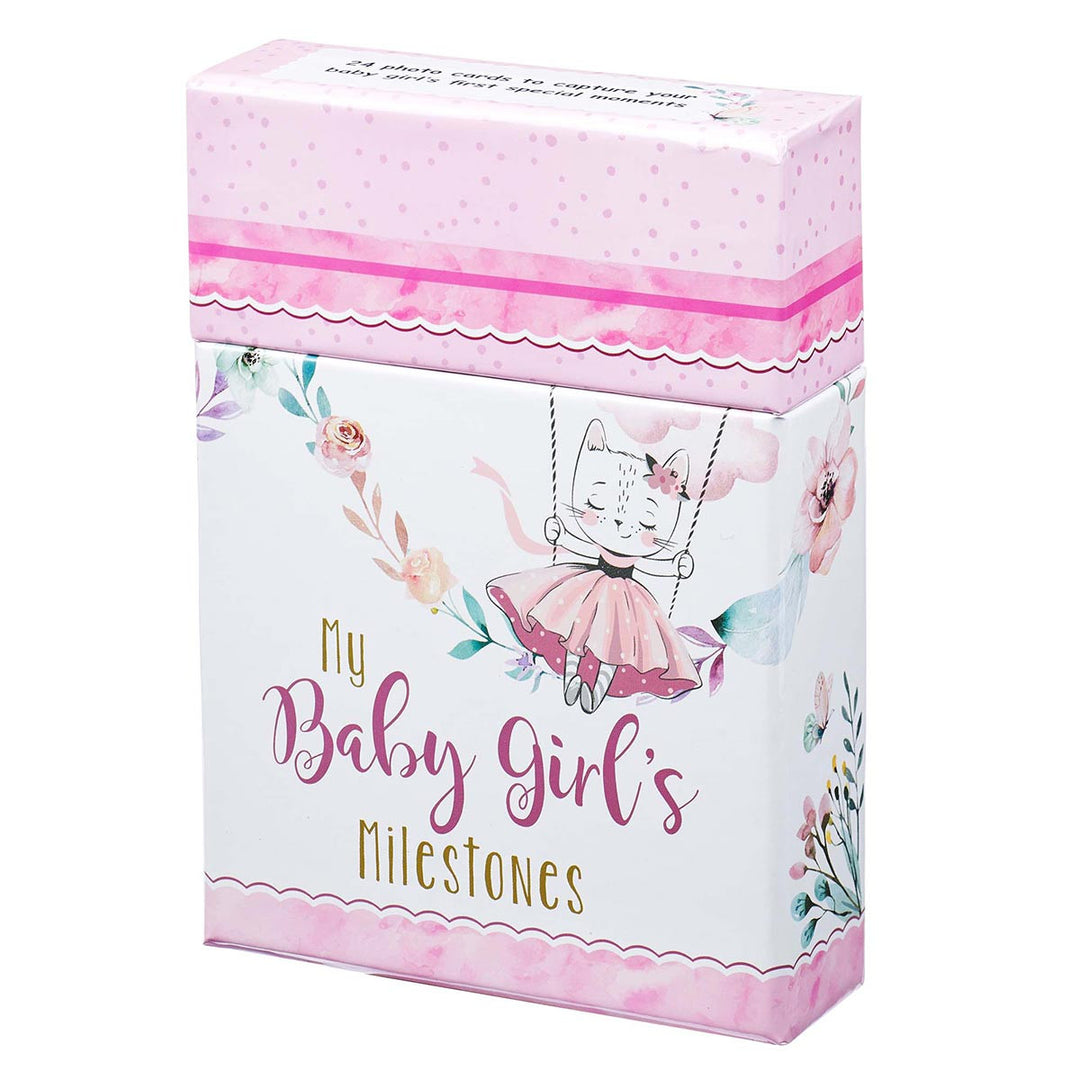 My Baby Girl's Milestone Cards - Re-vived