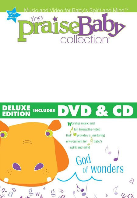 Praise Baby: God Of Wonders Deluxe Edition CD+DVD - Praise Baby - Re-vived.com
