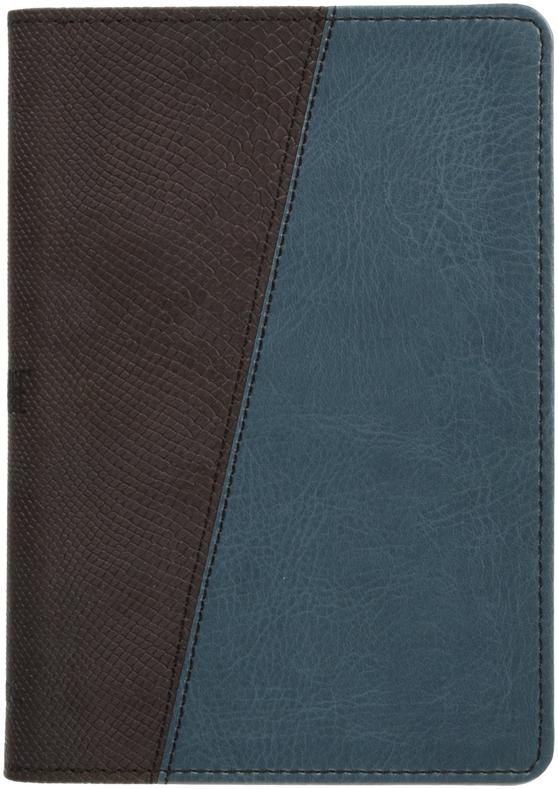 The Message Compact Bible, Teal/Brown